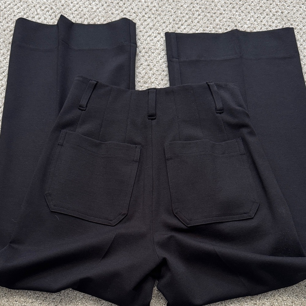LC Lauren Conrad Super High Waisted Wide Leg Crop Pants - Picture 9 of 12